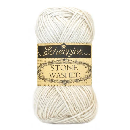 Populär Scheepjes Stone Washed Garn Mix 801 Moon Stone