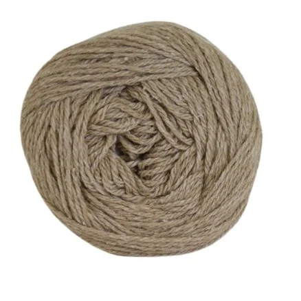 Hjertegarn Organic Trio Garn 5007 Sand risnedsättning