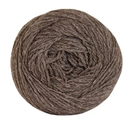 Hjertegarn Organic Trio Garn 5009 Brun Fynd