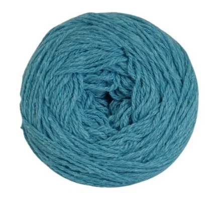 Rabatt Hjertegarn Organic Trio Garn 5010 Ljus Petrol
