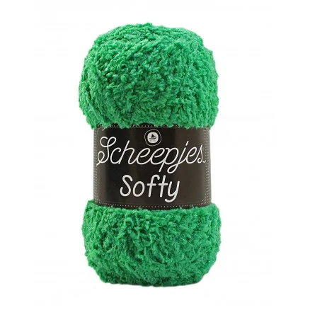 Scheepjes Softy Garn Unicolor 497 Grön Handla nu