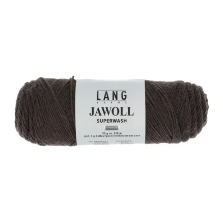 Fynd Lang Yarns Jawoll Garn 67 Mörk Brun