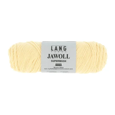 Beställ nu Lang Yarns Jawoll Garn 213 Ljus Gul
