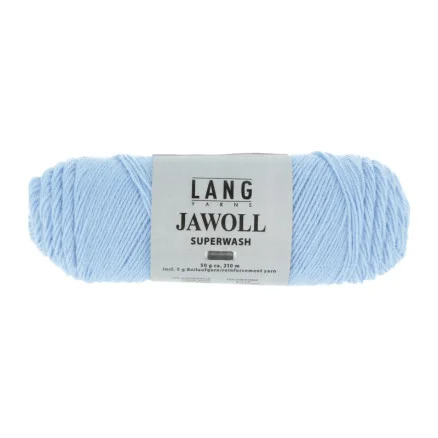 Begränsad tid Lang Yarns Garn Jawoll 220 Ljus Blå
