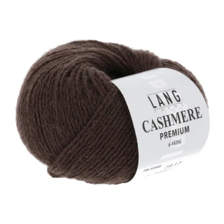 Lågt pris Lang Yarns Premiumgarn Kashmir 268 Marrone