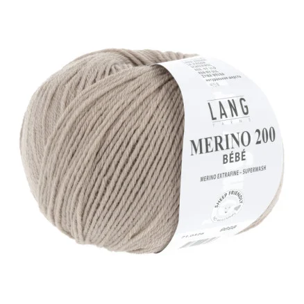 Reapris Lang Yarns Merino 200 Bebe Garn 326 Beige