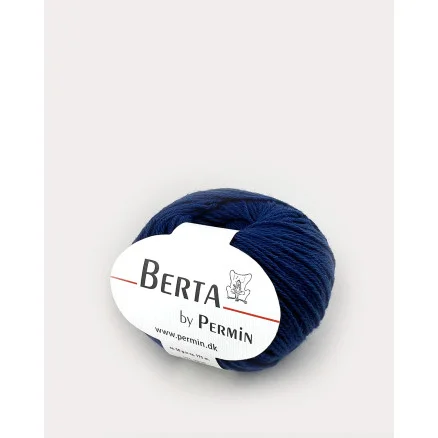 Permin Berta Garn 37 Indigo Extra rabatt