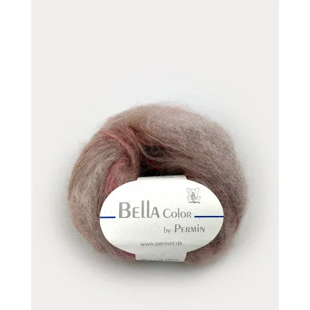 Permin Bella Color Garn 63 Beige/Rost Säker betalning