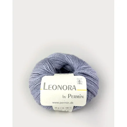 Outlet Permin Leonora Garn 06 Ljus Silver