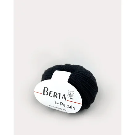 Permin Berta Garn 21 Svart Sista chansen
