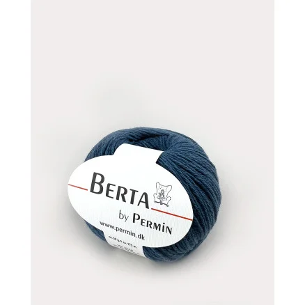 Permin Berta Garn 10 Ocean Blue Expressleverans