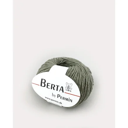 Köp nu Permin Berta Garn 04 Ljus Army