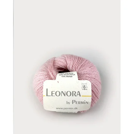 Extra rabatt Permin Leonora Garn 11 Skir Rosa