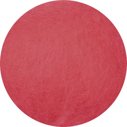 Rea  Järbo Tovull Kardad Ull 76417 Röd – 250g