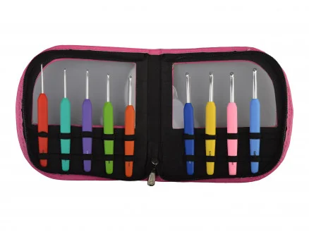 Drops Pro Circus Virknål Set Aluminium 13,5cm 2-6mm 9 storlekar Endast idag