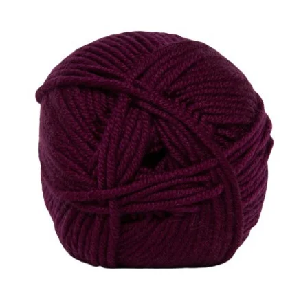 Hjertegarn Merino Cotton 9235 Bordeaux Reapris