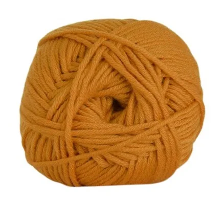 Trygg betalning Hjertegarn Merino Cotton 3810 Currygul