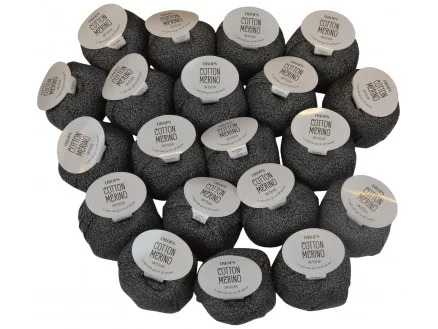 Reapris Drops Cotton Merino Garnpaket Unicolor 19 Grå – 20 st