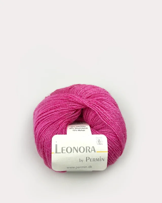 Leonora By Permin 880425 Hot Pink Snabb leverans