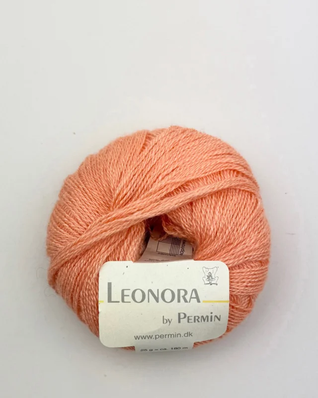 Leonora by Permin 880423 Ljus orange Fynd