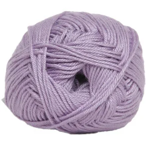 Hjertegarn Diamond Cotton – merceriserad bomull – fv 5390 Ljus Lilla Billigare