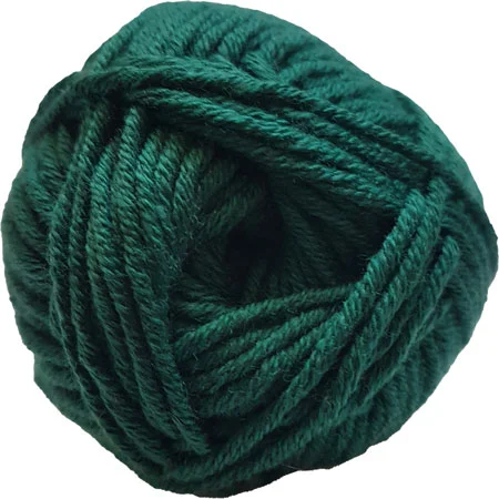 Hjertegarn Merino Cotton – 1420 Grön julgran Fynd
