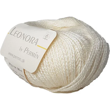 Leonora By Permin 880420 Fv Benvit Trygg betalning