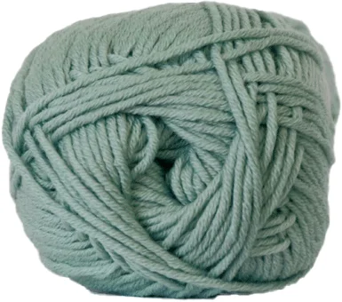 Hjertegarn Merino Cotton – fv 5106 Mint Grön I lager
