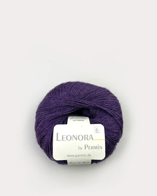 Endast denna vecka Leonora By Permin 880426 Aubergine