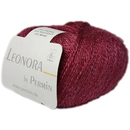 Beställ nu Leonora By Permin 880410 Ljus vinröd