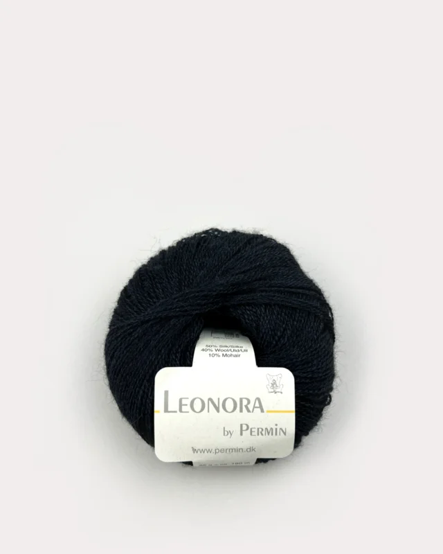 Leonora By Permin 880428 Swart Rea
