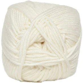 Reapris Hjertegarn Merino Cotton – fv 100 Råvit