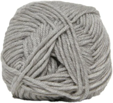 risnedsättning Hjertegarn Merino Cotton – 434 Ljus Grå