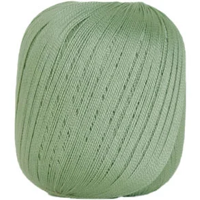 Virkningsgarn – Hjerte nr 5 – fv 8580 Pastel Grön risnedsättning