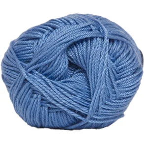 Kampanj Hjertegarn Diamond Cotton – merceriserad bomull – 621 Blå