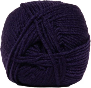 Outlet Hjertegarn Merino Cotton – fv 1800 Mörk Lilla