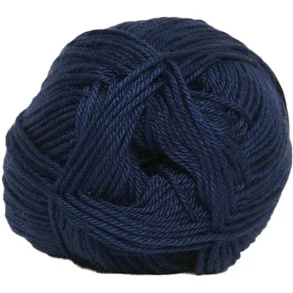 Hjertegarn Diamond Cotton – merceriserad bomull – fv 685 Mörk Blå Sänkt pris