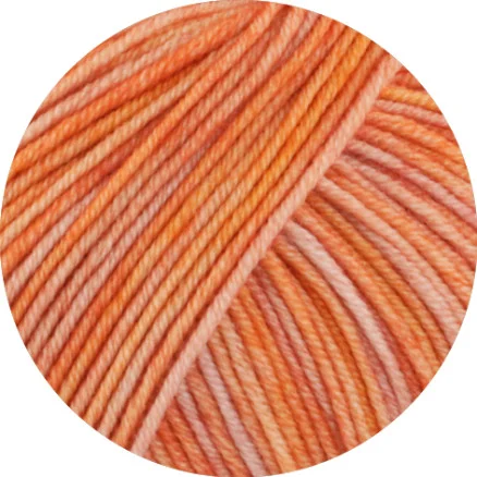 Lana Grossa Cool Wool Vintage 7385 Papaya Yellow Nedsatt pris