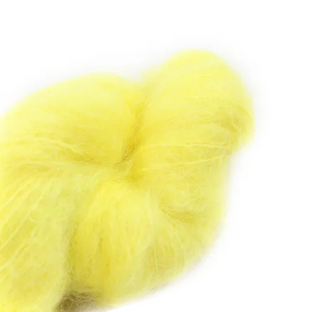 Extra rabatt Cowgirlblues Fluffy Mohair Unicolor Citron