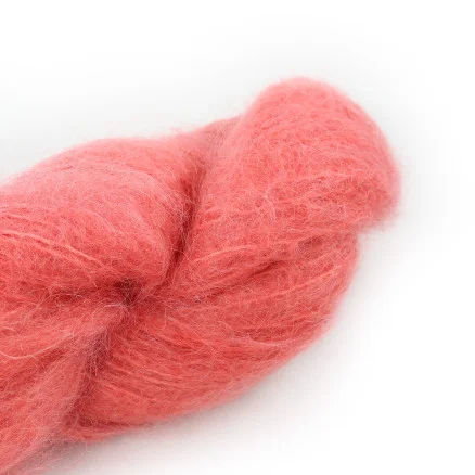 Fynd Cowgirlblues Fluffy Mohair Unicolor Ruby Grapefrukt