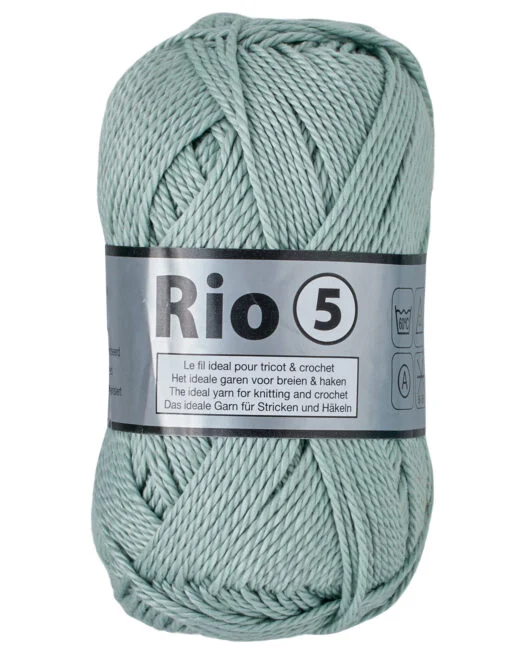Outlet Rio 5 Merceriserad Bomulls garn Lammy Yarn Fv 851