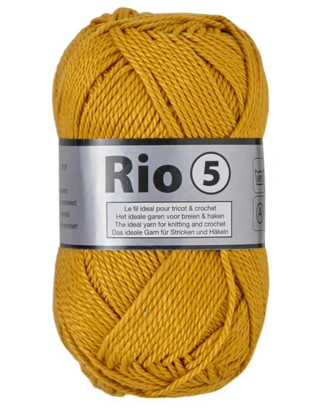 Rio 5 Merceriserad Bomulls garn Lammy Yarn Fv 846 Sista chansen