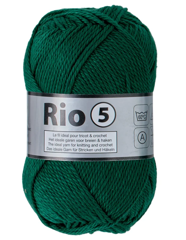 Erbjudandepris Rio 5 Merceriserad Bomulls garn Lammy Yarn Fv 72
