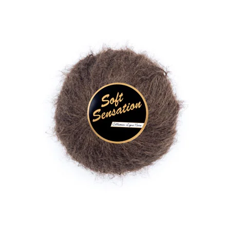 Lammy Soft Sensation Garn 110 Brun Erbjudandepris