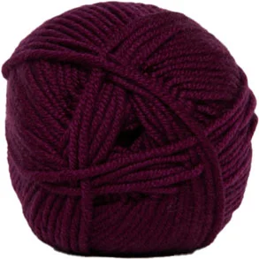 Snabb leverans Hjertegarn Extrafine Merino 150 Garn – fv 9235 Vin Röd