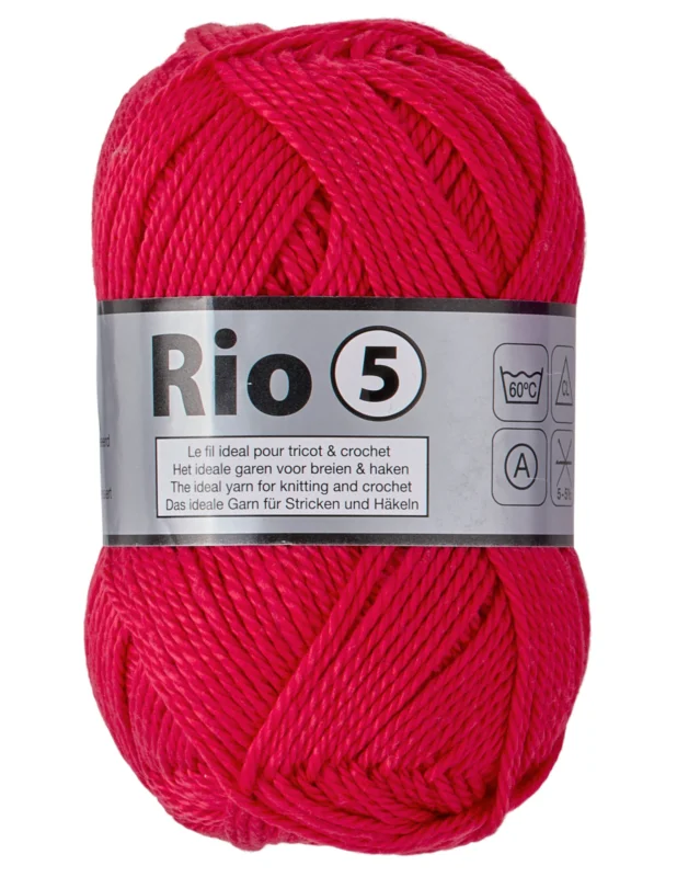 Handla nu Rio 5 Merceriserad Bomulls garn Lammy Yarn Fv 43