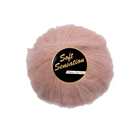 Lammy Soft Sensation Garn 730 Gammel Rosa Extra rabatt