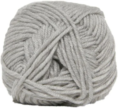 Hjertegarn Extrafine Merino 150 Garn – fv 434 Ljusgrå Sista chansen