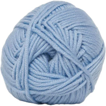 Hjertegarn Extrafine Merino 120 Garn – fv 4995 Ljusblå Fri frakt