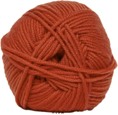 Billigare Hjertegarn Extrafine Merino 150 Garn – fv 9110 Orange